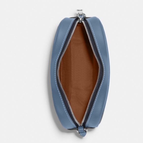 NEW Coach Jamie Wristlet In Signature Canvas With Varsity Motif - Picture 9 of 14